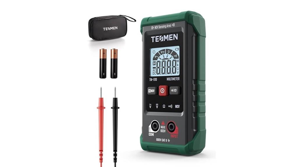 digital multimeter with auto ranging