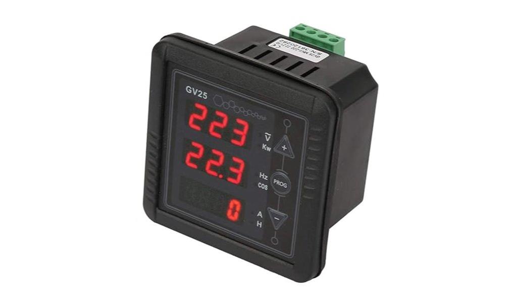 digital power meter monitoring