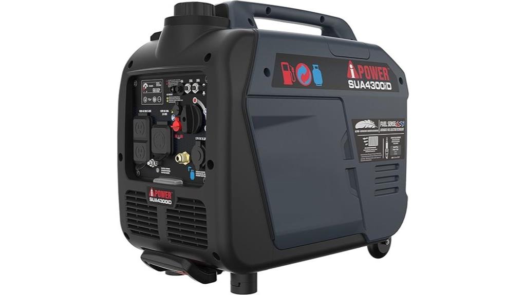 dual fuel portable generator