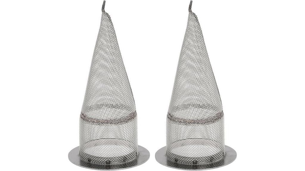 dual pack spark arrestors