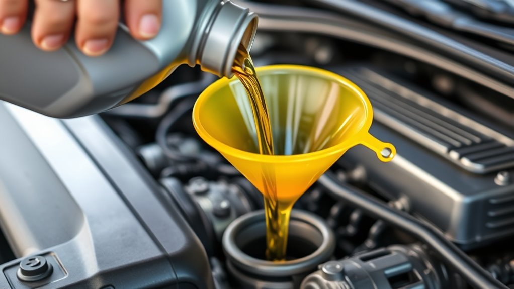 efficient oil refill technique