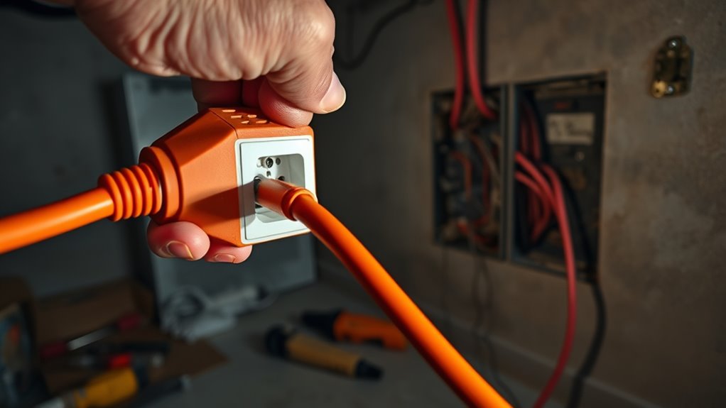 electrical shock and fire hazards
