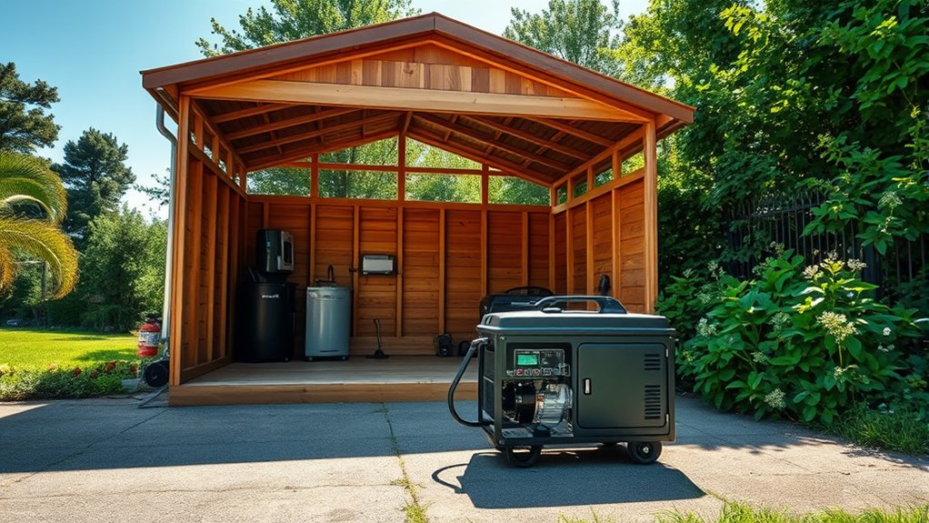 ensure proper outdoor ventilation