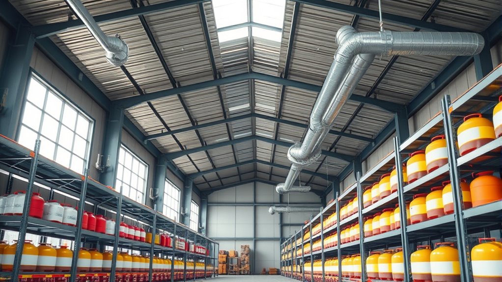 ensure proper ventilation regularly