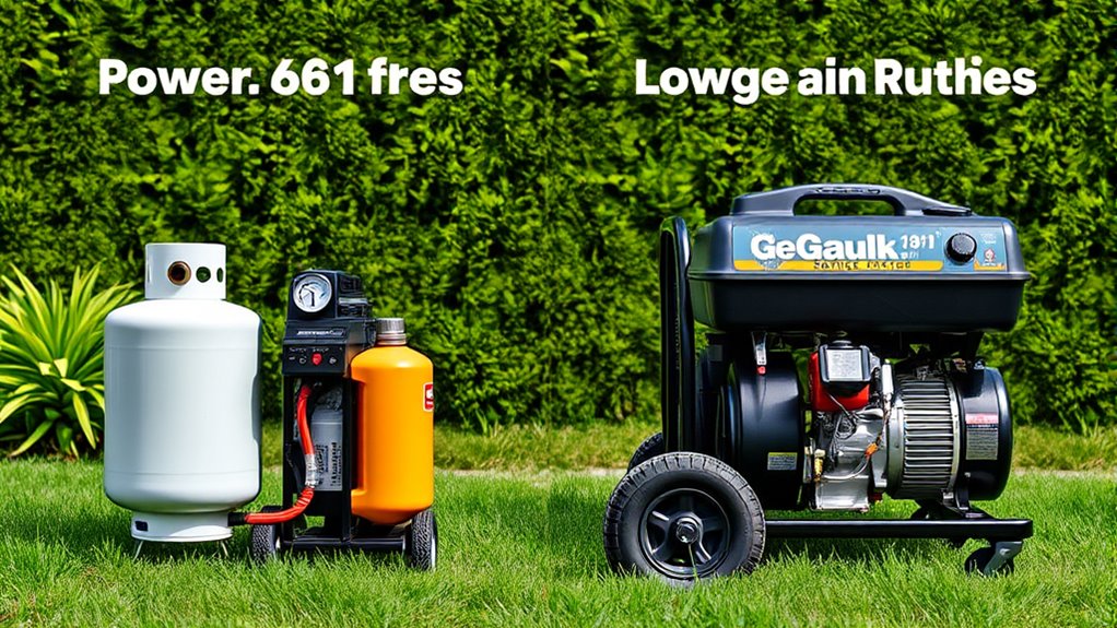 equipment size and power