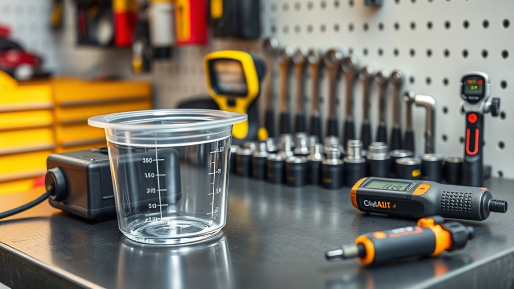 essential oil change tools