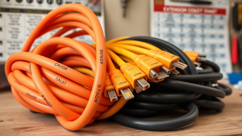 extension cord gauge guidelines