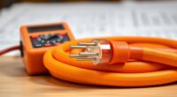 extension cord voltage loss