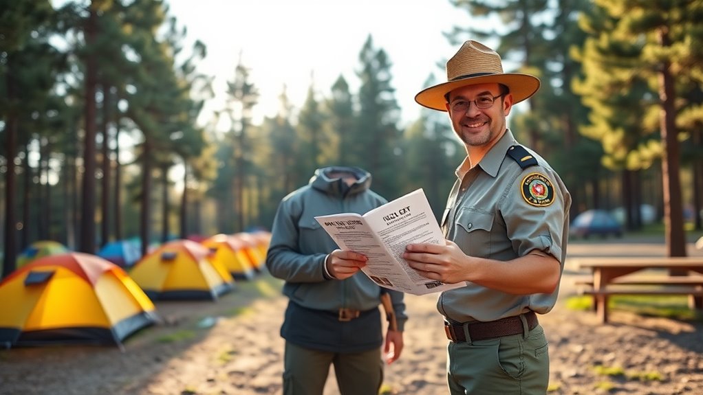 follow campground safety rules