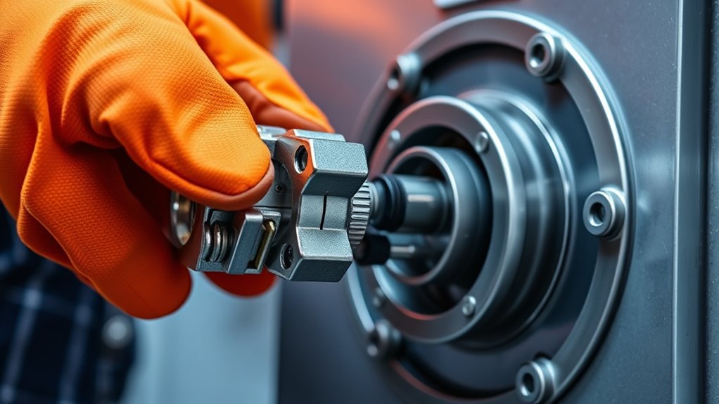 follow safety handling procedures