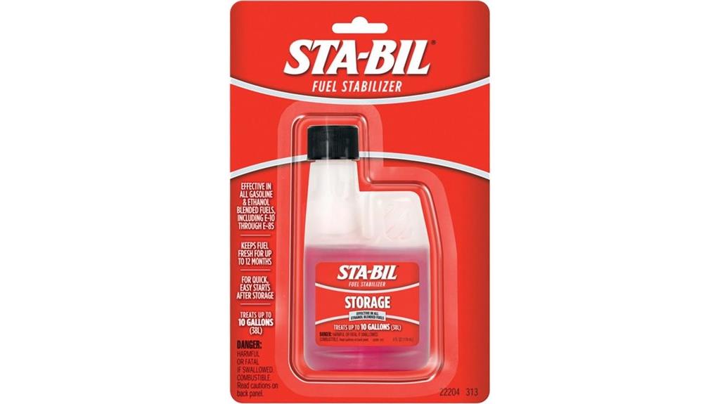 fuel stabilizer four ounces
