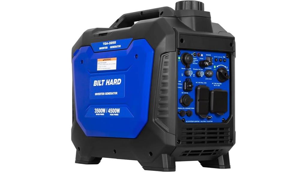 gas powered 4500w generator