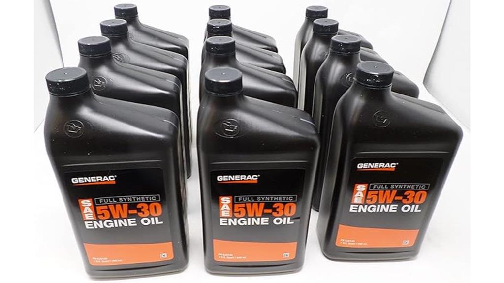 generac 5w 30 motor oil