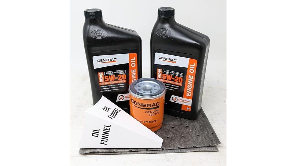 generac oil change kit