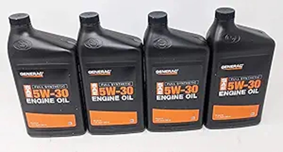 generac synthetic motor oil