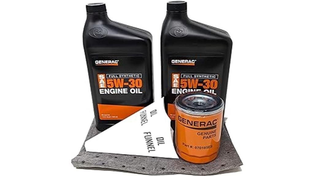 generac synthetic oil kit