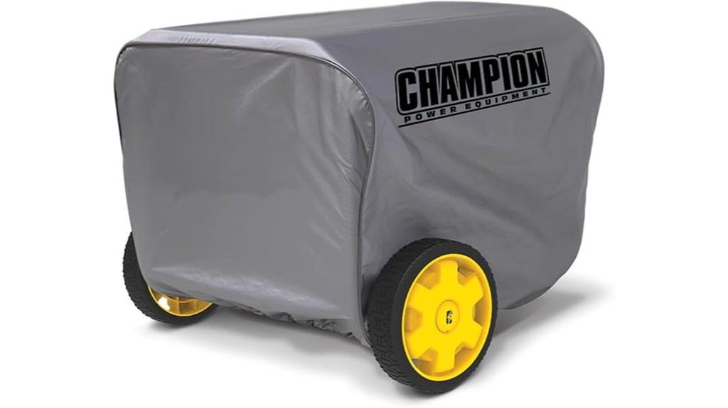 generator cover for storage