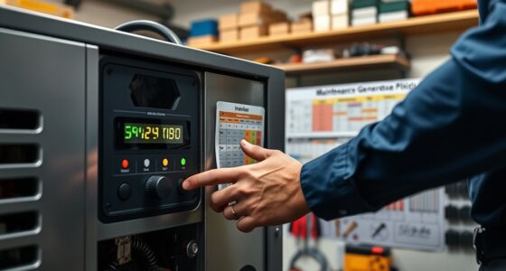 generator maintenance calculation guide