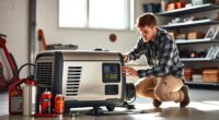 generator maintenance for home backup