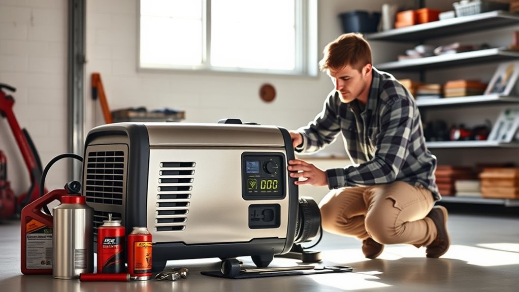 generator maintenance for home backup