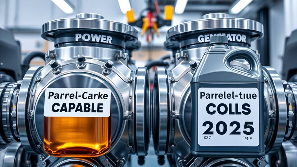 generator oil selection criteria