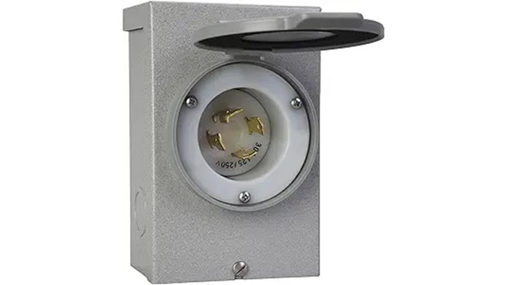 generator power inlet box