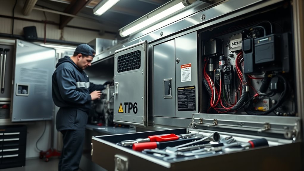 generator upkeep and diagnostics