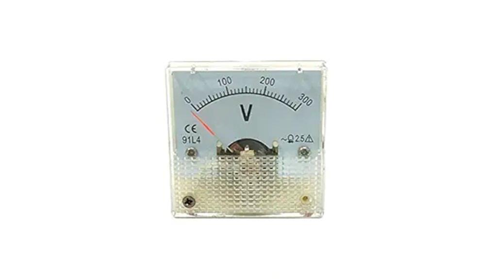 generator voltage panel meter