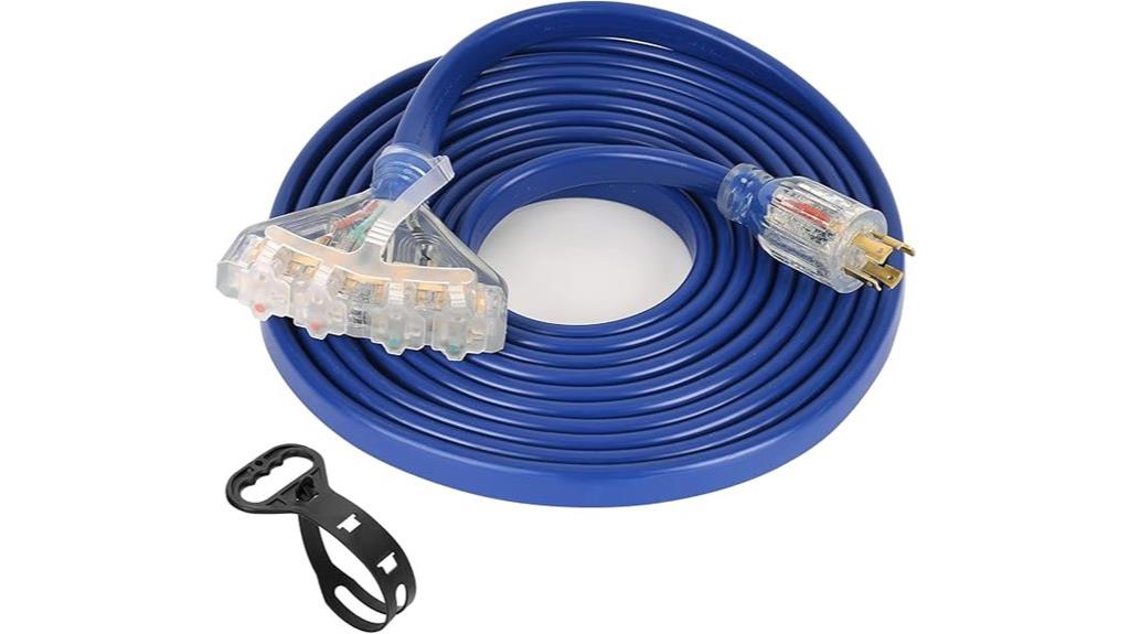 heavy duty 25 foot generator cord