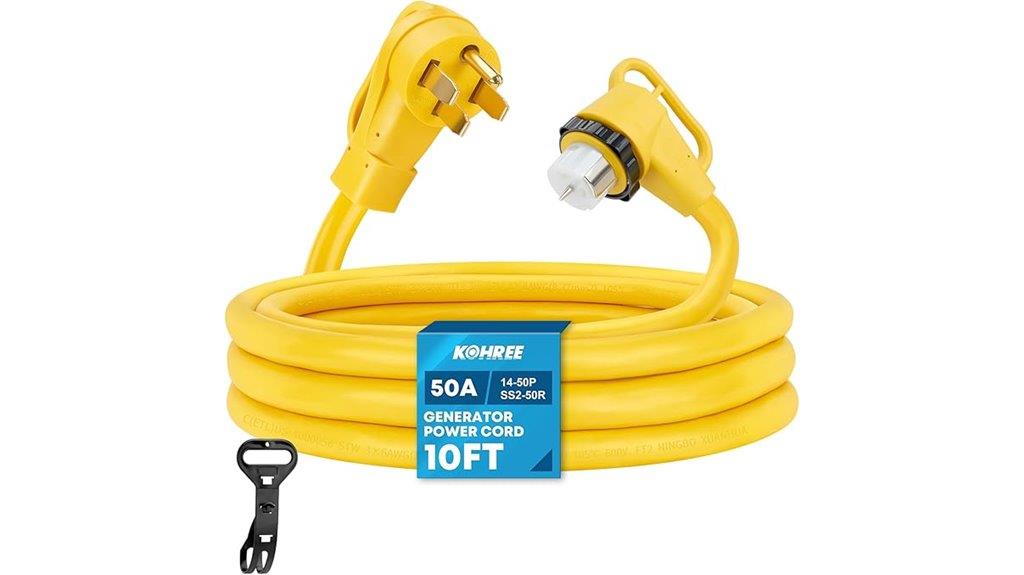 heavy duty 50 amp extension cord