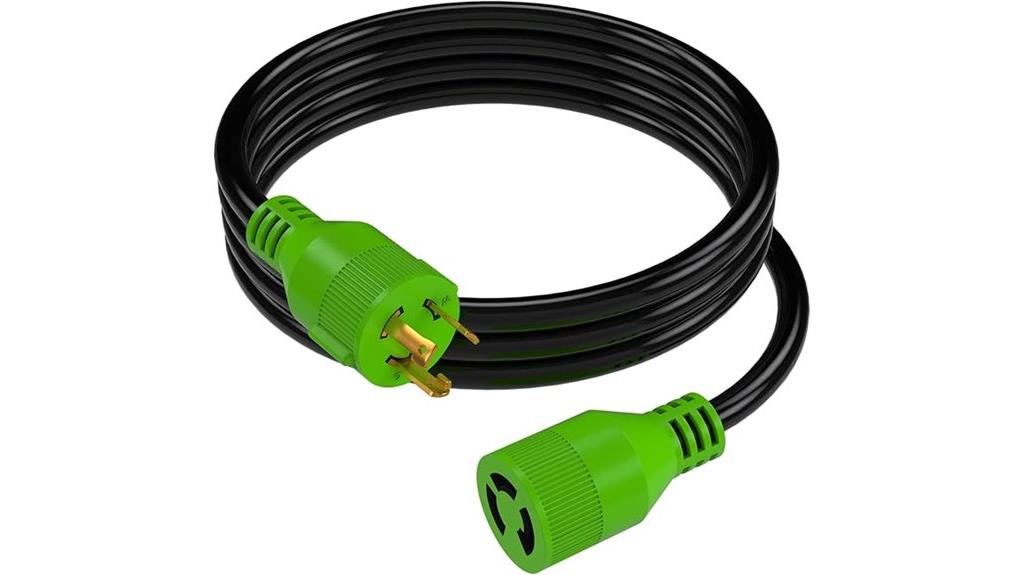 heavy duty generator extension cord