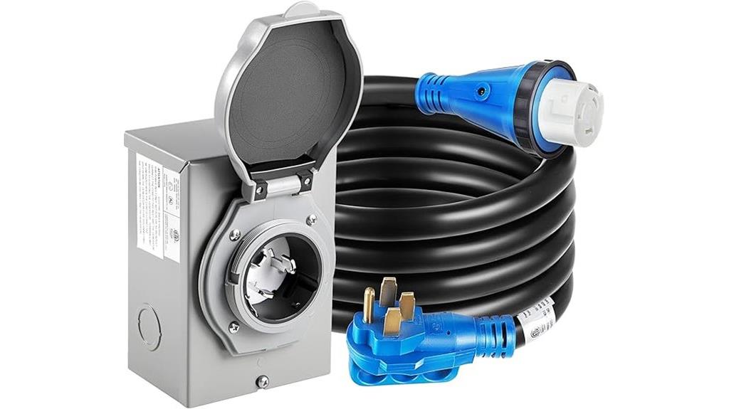 heavy duty generator power cord