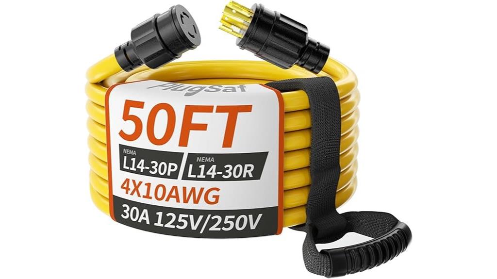 heavy duty yellow extension cord