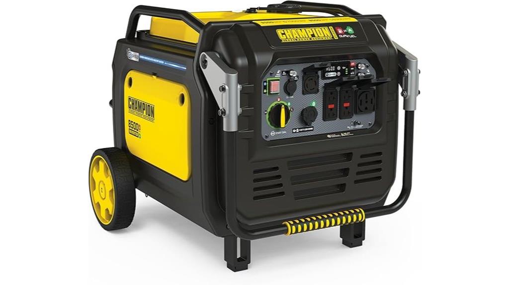 high capacity dual fuel generator