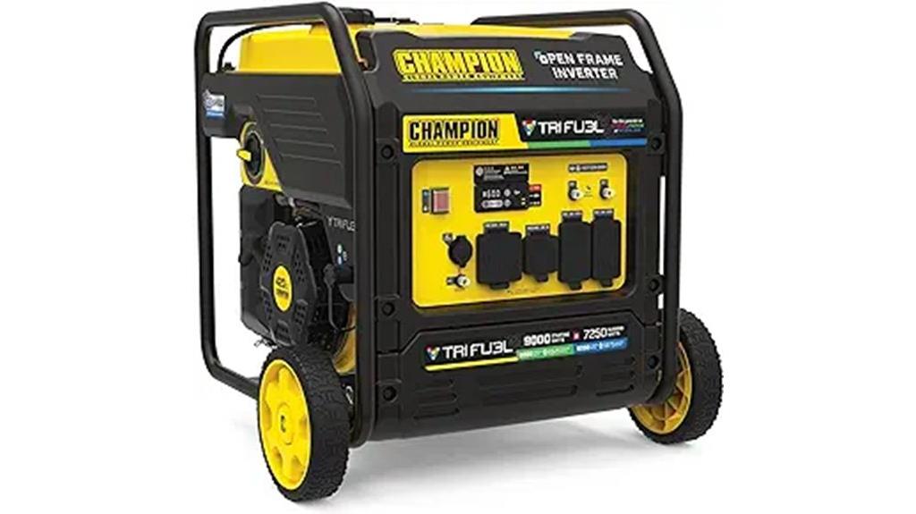 high capacity multi fuel generator