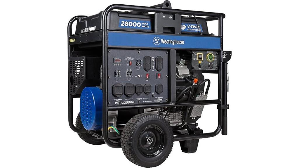 high capacity portable generator