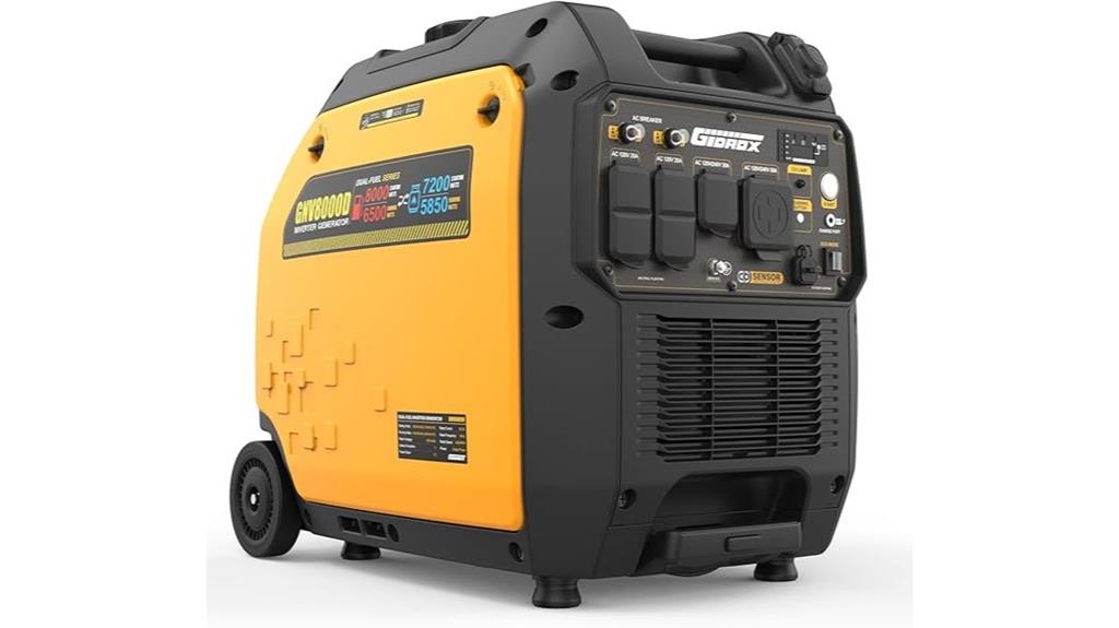 high power dual fuel
