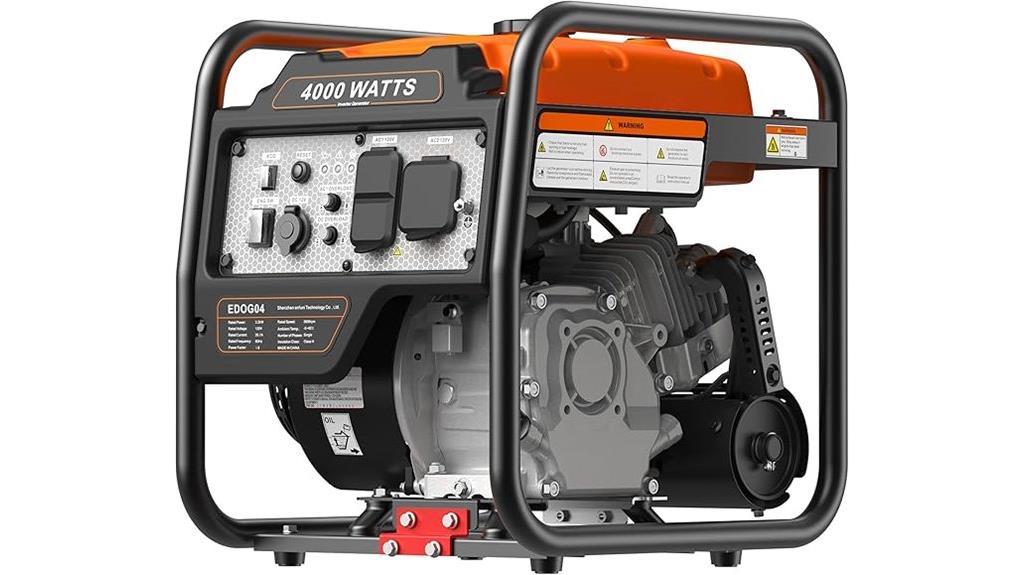 high power portable gas generator