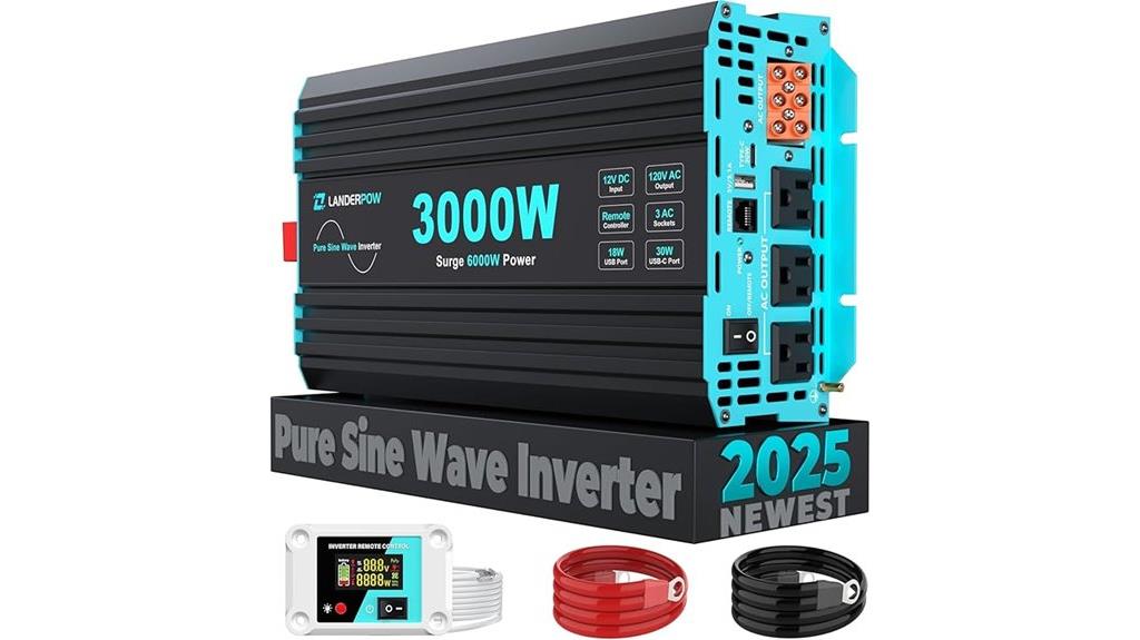 high power pure sine