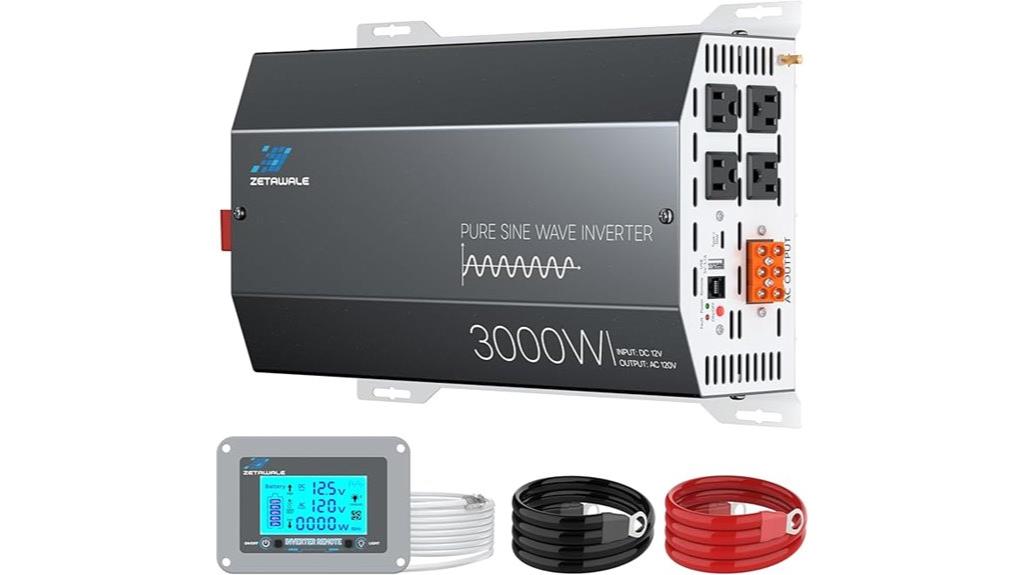 high power pure sine inverter