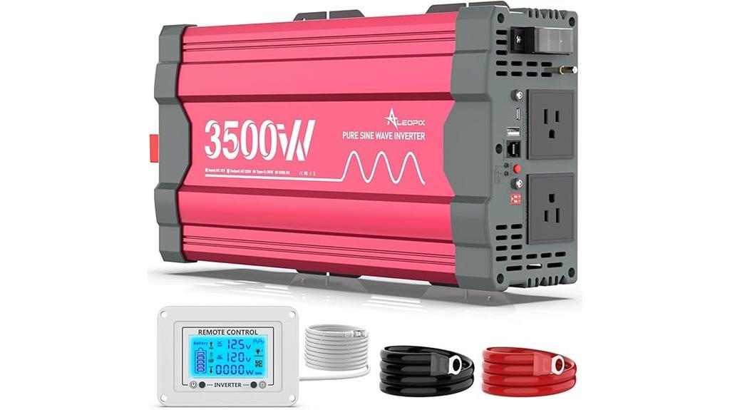 high power pure sine inverter