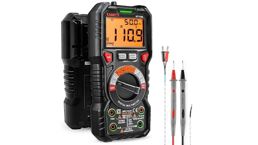 high precision multimeter features
