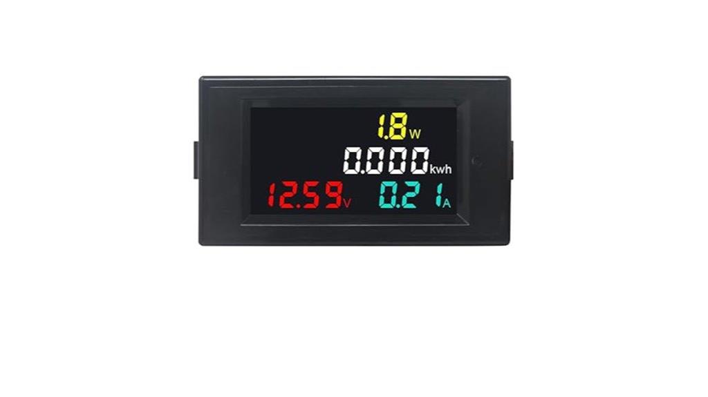 high voltage current meter