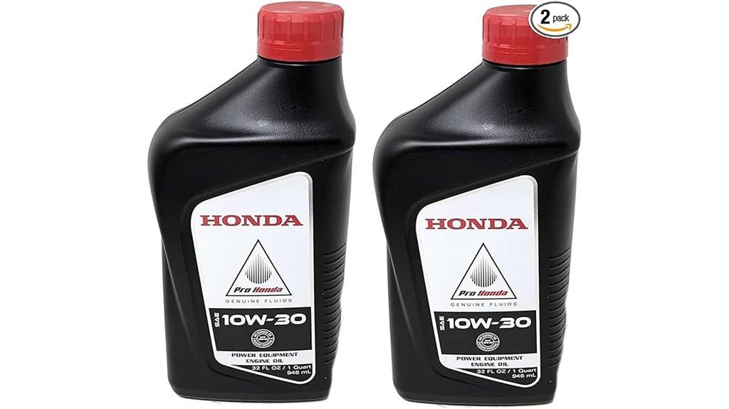 honda 10w30 oil 2