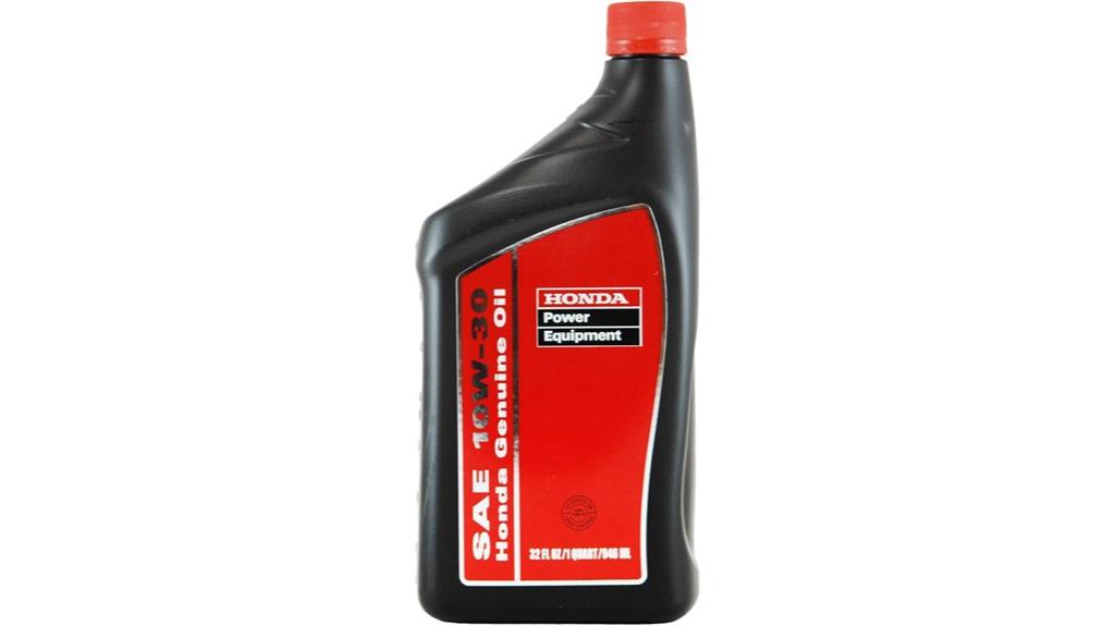 honda 10w 30 motor oil
