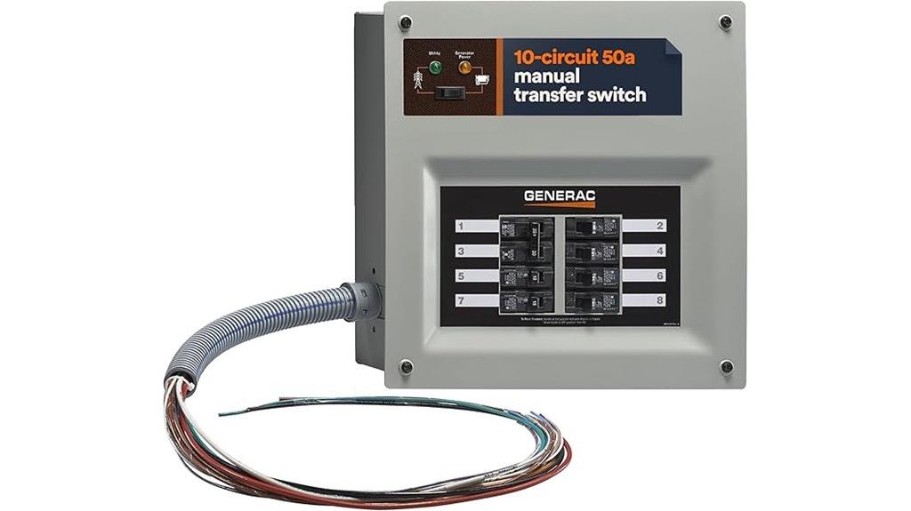 indoor 50 amp transfer switch