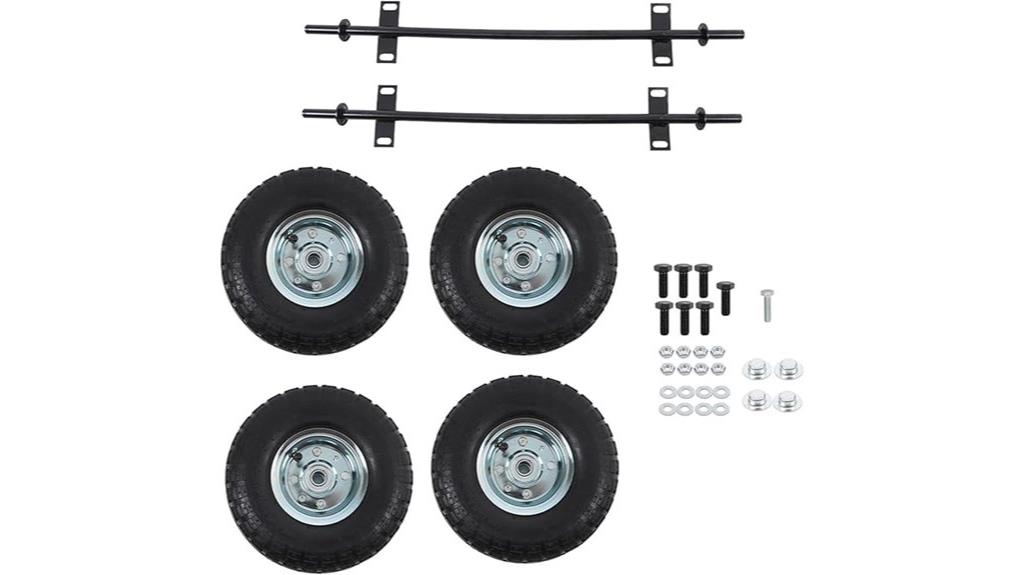 inflatable wheel kit compatibility