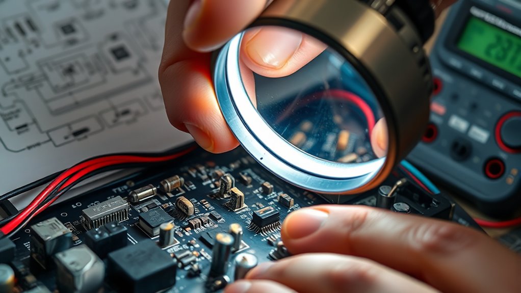 inspect calibrate replace components