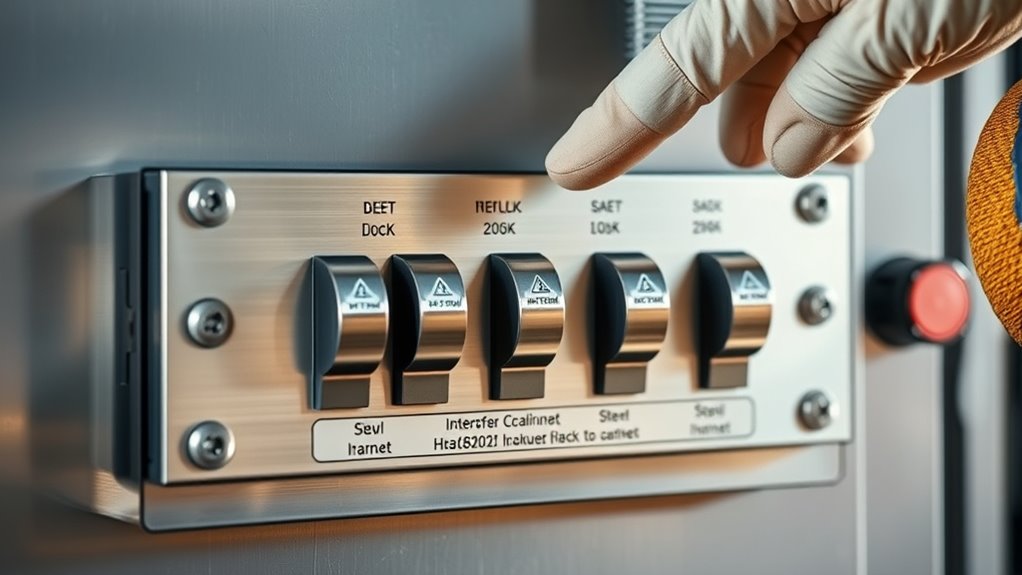 interlock ensures electrical safety