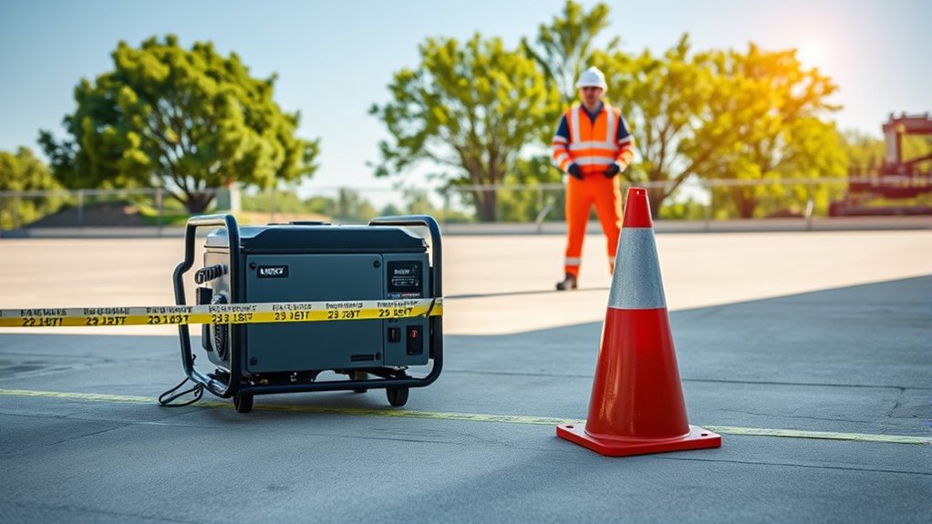 maintain 23 feet distance